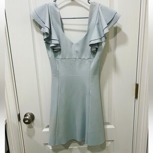 ELLIATT dress with flutter sleeve detail. Size XS. $35.